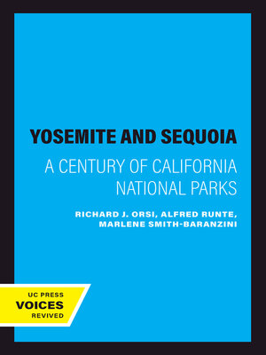 cover image of Yosemite and Sequoia